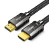 Cáp HDMI 2.1 Jasoz A116 (T-A270 1.5M, T-A212 2M, T-A271 3M) hỗ trợ 8K@60Hz, 4K@120Hz, 2K@144Hz, Dynamic HDR, eARC, đầu mạ vàng, vỏ hợp kim kẽm