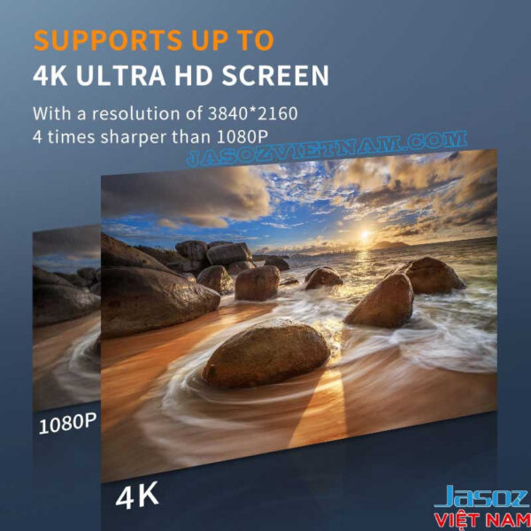 Cáp HDMI Jasoz A118 Đầu Cáp Mạ Vàng Chống Oxy Hoá Hỗ trợ 4K 12 Cáp HDMI Jasoz A118 T-A251 T-A217 T-A218 T-A219 T-A220 T-A221 T-A222 T-A223 T-A224 T-A225 hỗ trợ màn hình 4K Ultra HD 3840x2160