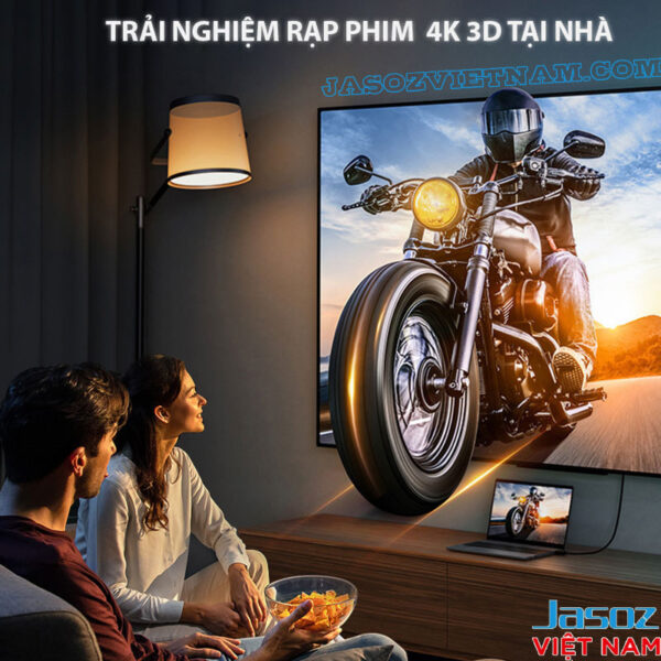 Dây HDMI Jasoz A131 – Trải nghiệm rạp phim tại nhà, hỗ trợ 4K 3D – Dùng cho các SKU T-A280, T-A282, T-A283, T-A285, T-A287, T-A288