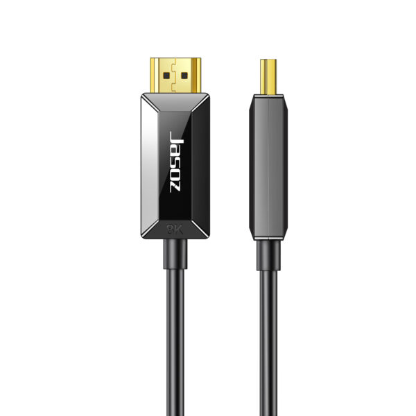 Cáp HDMI 8K Jasoz A133 Sợi Quang Hỗ Trợ HDR eARC 120Hz Đầu Mạ Vàng