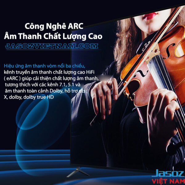 Công nghệ ARC mang đến âm thanh chất lượng cao trên cáp HDMI 2.1 Jasoz A133