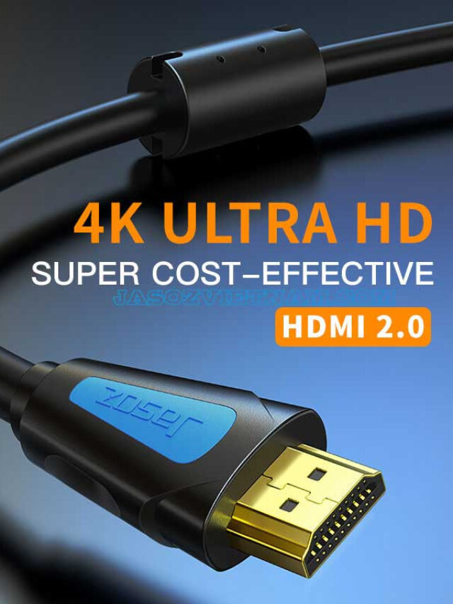 Jasoz A118 Cáp HDMI 2.0 Hỗ Trợ 4K Dài Từ 0.5M Đến 20M