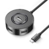 Bộ Chia USB Type C Sang 4 Cổng USB 2.0 Jasoz F111 13 Bộ chia USB Type-C sang 4 cổng USB 2.0 Jasoz F111 480Mbps, chipset FE1.1s, dùng chung cho SKU T-F128 0.3m, T-F140 1m, T-F131 1.5m