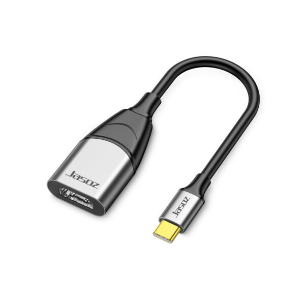 Bộ Chuyển Đổi USB-C Sang HDMI Hỗ Trợ 4K@60Hz Vỏ Hợp Kim Nhôm Jasoz T-H103 2 Bộ Chuyển Đổi USB-C Sang HDMI 4K 60Hz Jasoz T-H103 Model H103 Vỏ Nhôm Cao Cấp