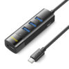 Bộ Chuyển USB-C Sang 4 Cổng USB 3.0 Có Nguồn Phụ Jasoz F117 4 Bộ chuyển USB-C sang 4 cổng USB 3.0 Jasoz F117 (T-F154 0.3M, T-F156 1M, T-F158 1.5M) có nguồn phụ DC5V, tốc độ 5Gbps, chipset GL3510