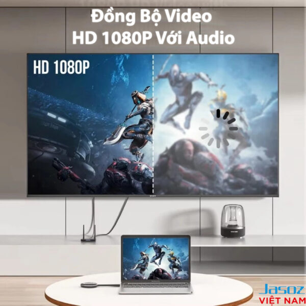 Bộ Truyền HDMI Không Dây 4K Khoảng Cách 50M Jasoz T-G168 ( Hỗ Trợ 8 Thiết Bị Phát - 1 Thiết Bị Nhận ) 3 Bộ Truyền Phát HDMI Không Dây 4K@30Hz Hỗ Trợ 8 Thiết Bị Phát 1 Thiết bị nhận Jasoz T-G168