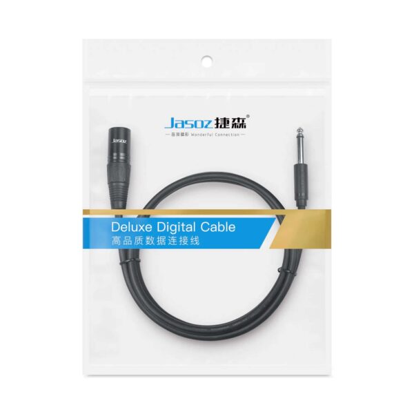 Cáp Canon XLR Male to XLR 3Pin Female Mono 6.5mm Jasoz C109 4 Cáp Canon XLR to XLR 3Pin Mono 6.5mm Jasoz C108
