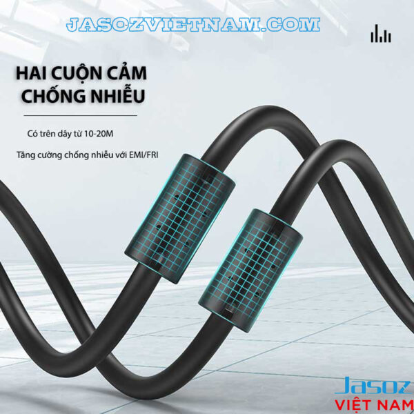Cáp Chuyển HDMI Sang DVI Hỗ Trợ 2 Chiều Jasoz A106 ( Dài 1.5M ) 4 Cáp HDMI To DVI và DVI Sang HDMI 2 Chiều Jasoz A106