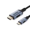 Cáp USB-C sang HDMI 8K Jasoz H120 hỗ trợ 8K@60Hz, 4K@240Hz – T-H126 1.2M, T-H128 2M, T-H129 3M