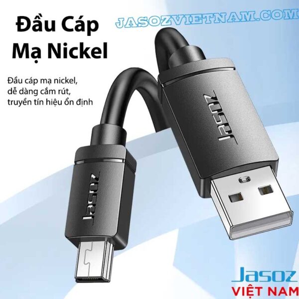 Cáp Mini USB to USB 2.0 Jasoz D108