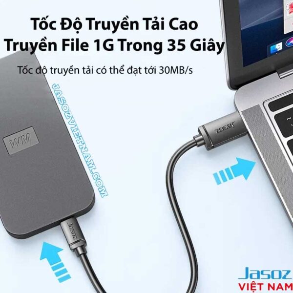 Cáp Mini USB to USB 2.0 Jasoz D108