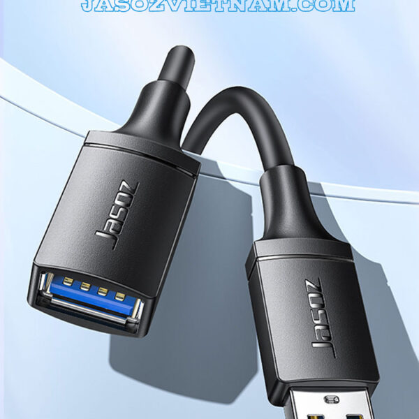 Cáp Nối Dài USB 3.0 Male to Female Cao Cấp Jasoz D114 1 Cáp USB 3.0 Nối Dài Male to Female Jasoz D114 – SKU T-D175 0.5M, T-D176 1M, T-D177 1.5M, T-D178 2M, T-D179 3M – Tốc độ 5Gbps, Lõi Đồng Chống Nhiễu