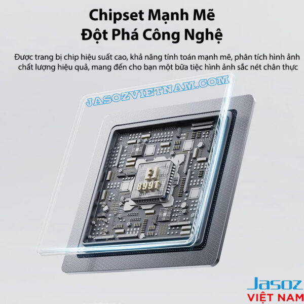 Chipset Yuqun EJ899T trên cáp USB-C to DisplayPort Jasoz T-A397 hỗ trợ 8K@60Hz, xử lý hình ảnh mượt mà, tín hiệu ổn định