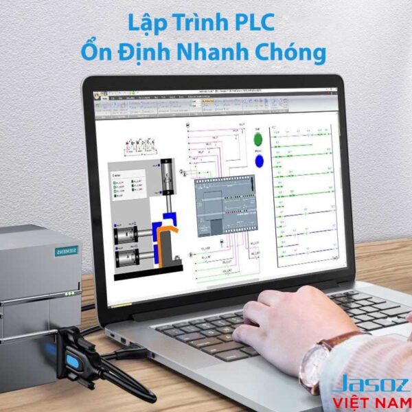 Cáp USB to COM RS232 DB9 Jasoz I101 T-I101 T-I102 T-I103 T-I104 dùng lập trình PLC ổn định nhanh chóng