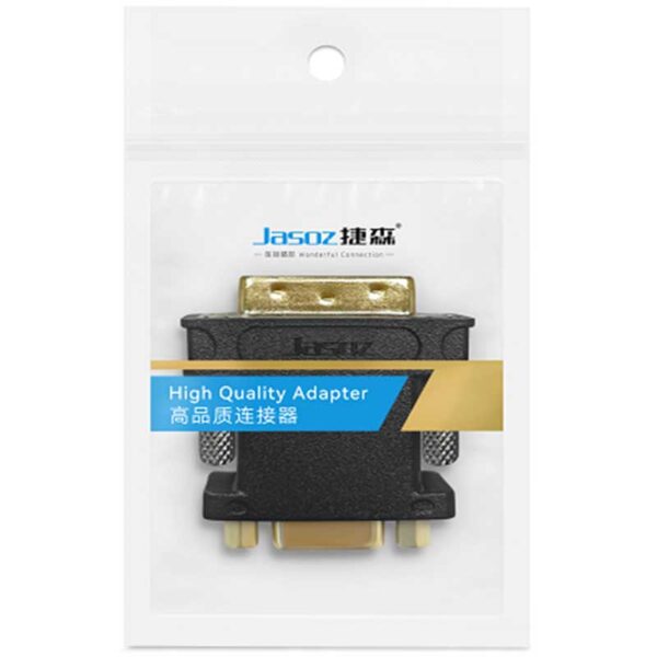 Đầu chuyển DVI 24+5 sang VGA Jasoz T-G157 đóng gói chính hãng