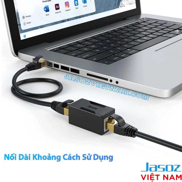Đầu Nối Dây Mạng RJ45 Jasoz G129 – Nối Dài Khoảng Cách Sử Dụng, Giữ Tín Hiệu Ổn Định