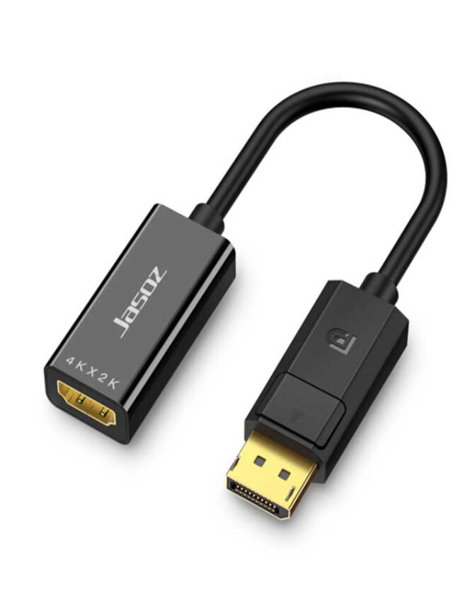 Jasoz T-G106 Cáp Chuyển Displayport Sang HDMI Hỗ Trợ 4K