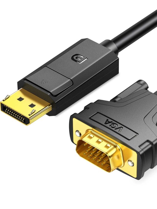 Jasoz G139 Cáp Chuyển Displayport Sang VGA Đầu Cáp Mạ Vàng