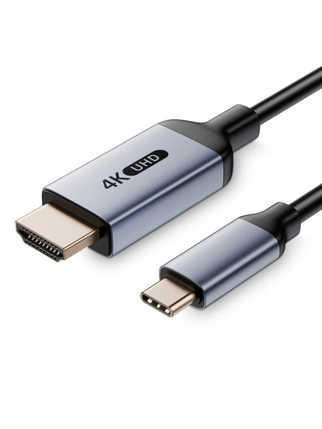 Jasoz H101 Cáp Chuyển USB-C to HDMI Hỗ Trợ 4K@30Hz Male to Male