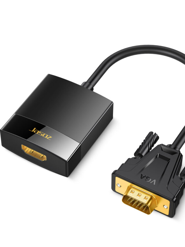 Jasoz T-G119 Cáp Chuyển VGA Sang HDMI Male to Female Có Audio