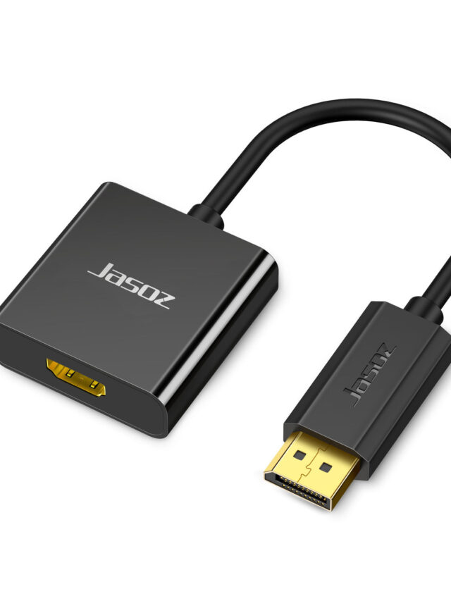 Jasoz T-G105 Cáp Displayport To HDMI Male To Female Hỗ Trợ Full HD