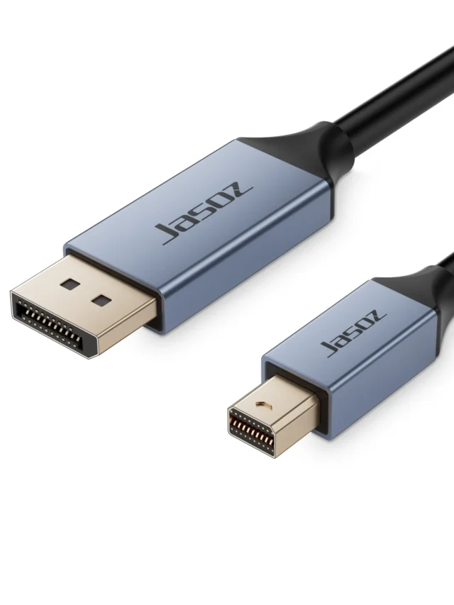 Jasoz A145 Cáp Mini DP to Displayport Hỗ Trợ 8K@60Hz Dài Từ 1M Đến 3M