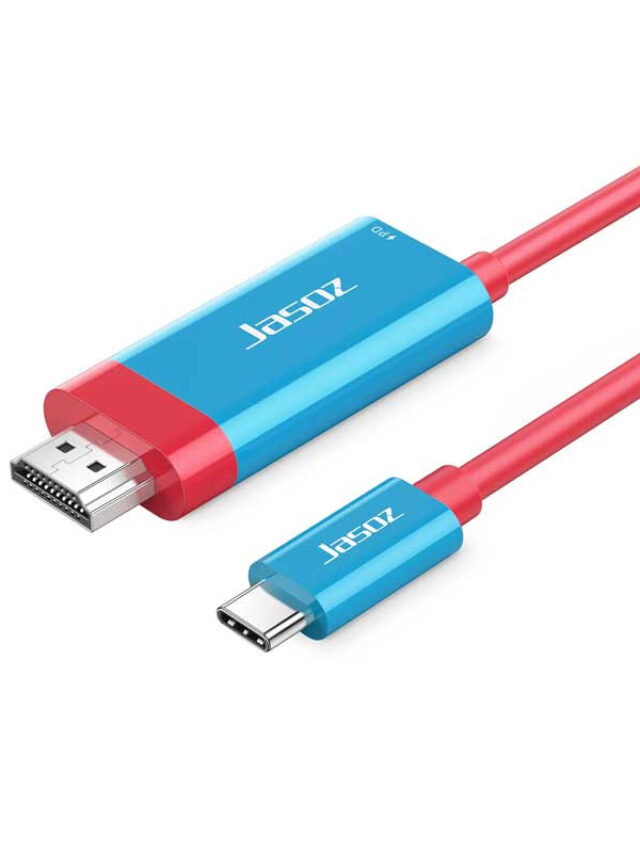 Jasoz T-H119 Cáp USB-C to HDMI Hỗ Trợ 4K@60hz Sạc Nhanh PD 100W Dài 2M