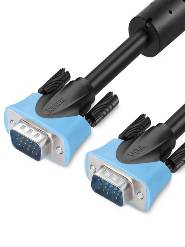 Jasoz C101 Cáp VGA Thuần Đồng Chống Nhiễu Dài Từ 1M Đến 30M