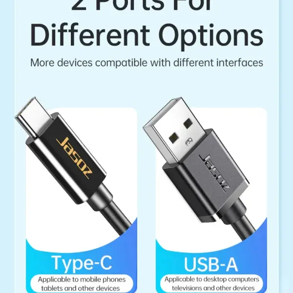 Hub Jasoz T-F115 có 2 phiên bản USB-C và USB-A, tương thích nhiều thiết bị