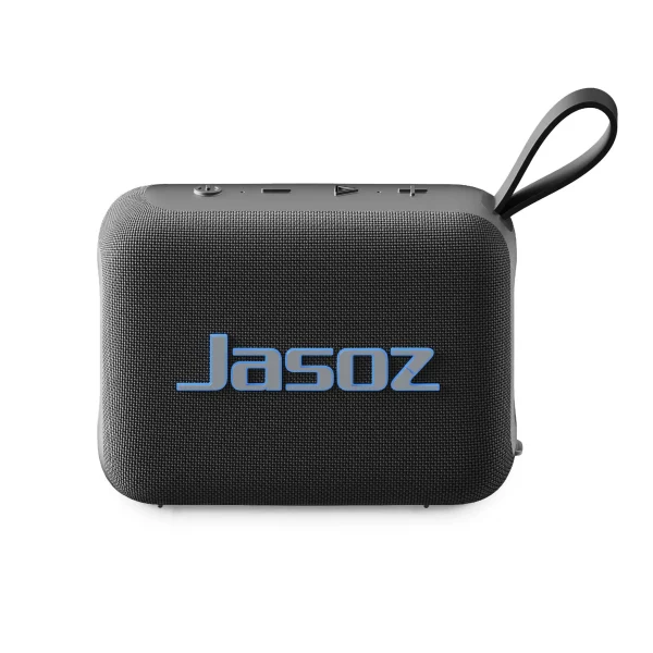 Loa Bluetooth Jasoz K113 màu đen T-K155, công suất 10W, Bluetooth 5.2, pin 1200mAh, chống nước, hỗ trợ TWS