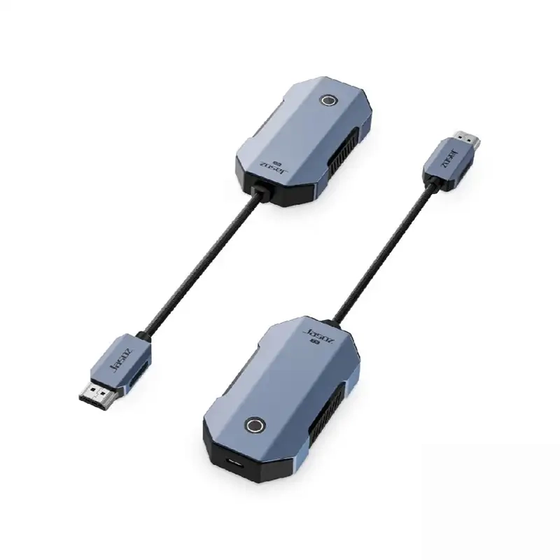 Bộ Truyền HDMI Không Dây 4K Jasoz T-G191 Đầu Vào HDMI Khoảng Cách 50M Hỗ Trợ Điện Thoại, Laptop 2 Bộ truyền HDMI không dây Jasoz T-G191 4K@60GHz cho TV và máy chiếu