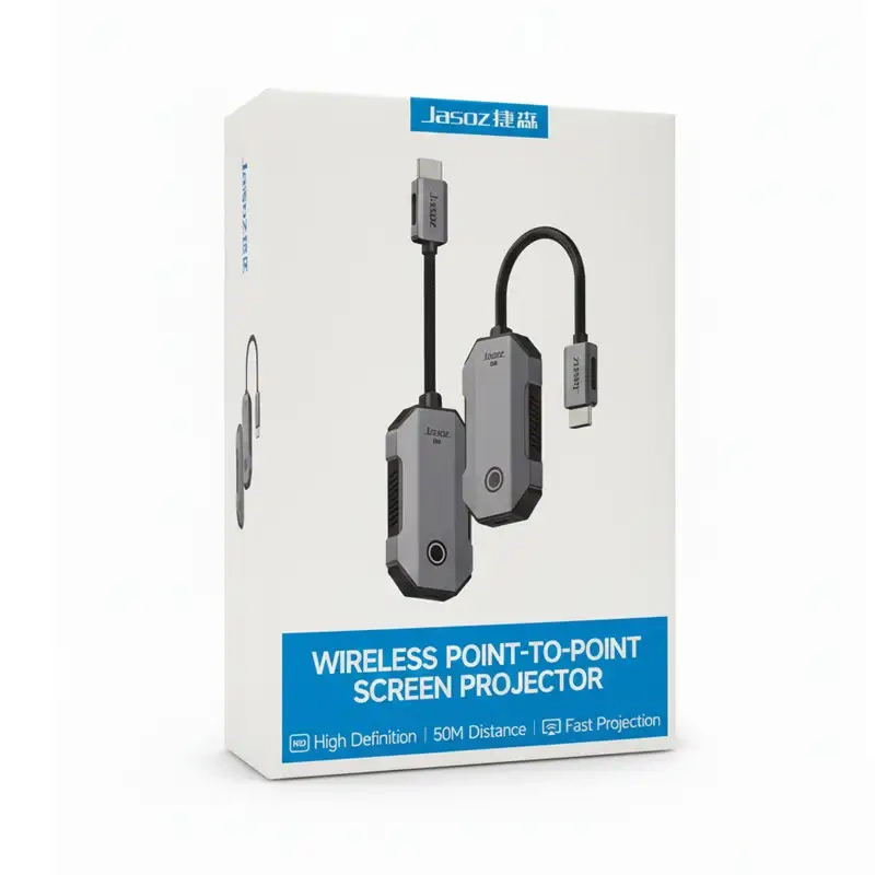 Jasoz T-G191 – Hộp bộ truyền HDMI không dây 60GHz cho TV và máy chiếu Hộp sản phẩm Jasoz T-G191 bộ truyền HDMI không dây 60GHz